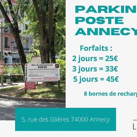 Carnot Duplex, Spacieux 3 Pieces Avec 2 Chambres Sur Les Rue Pietonnes アヌシー エクステリア 写真