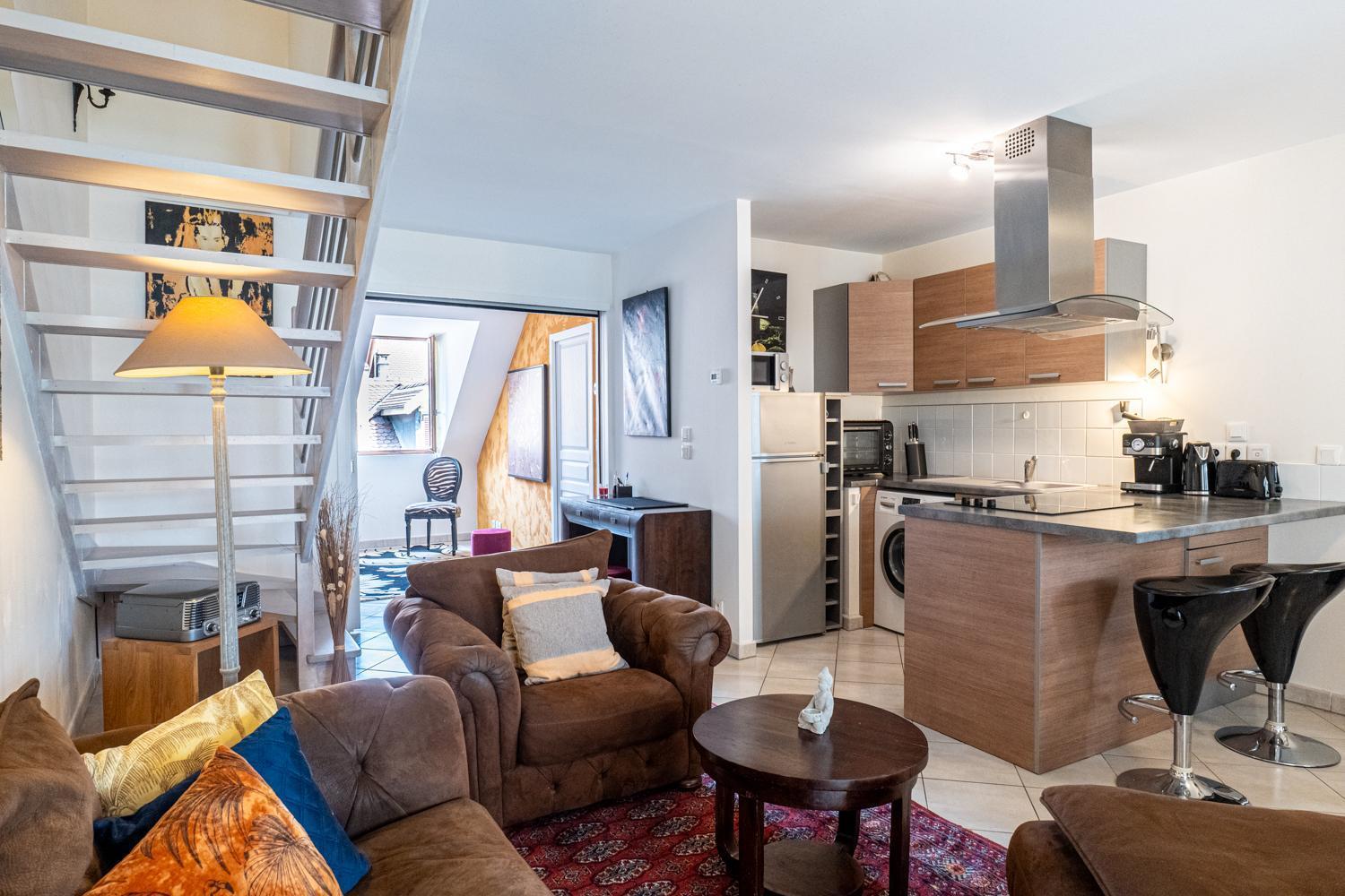 Carnot Duplex, Spacieux 3 Pieces Avec 2 Chambres Sur Les Rue Pietonnes アヌシー エクステリア 写真